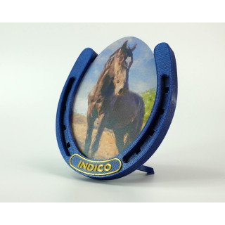 Personalised Horse Photo Frame Sparky Blue – Horseshoe Frame Gift | Keepee Frame