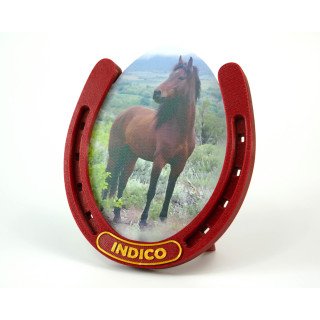 Horseshoe Frame in Sparky Red